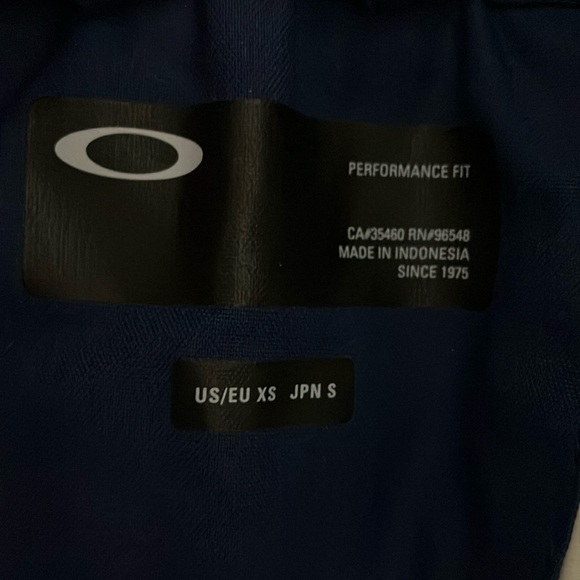 Oakley Performance Fit Blue Snow Ski Pants - Picture 9 of 11